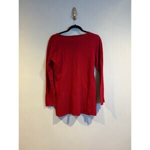 Valerie Bertinelli Red Angora Blend Sweater